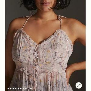 Anthropologie Curtain Top